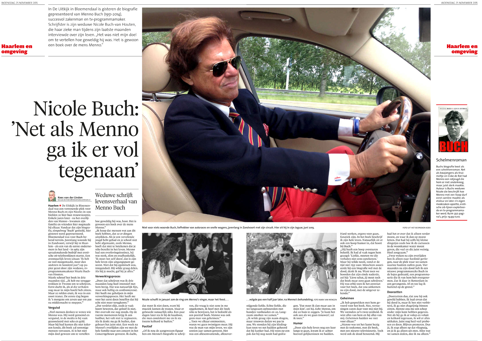 Haarlems Dagblad 25 november 2015