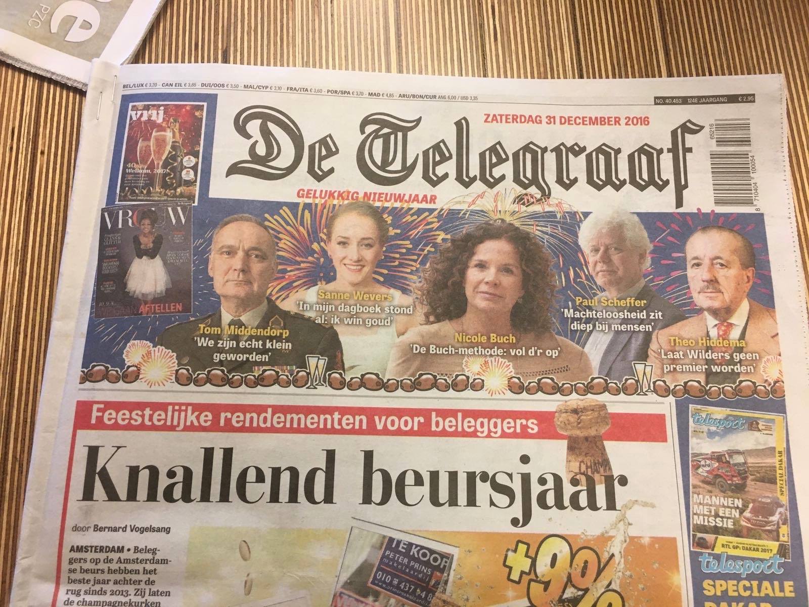 Telegraaf, december 2016