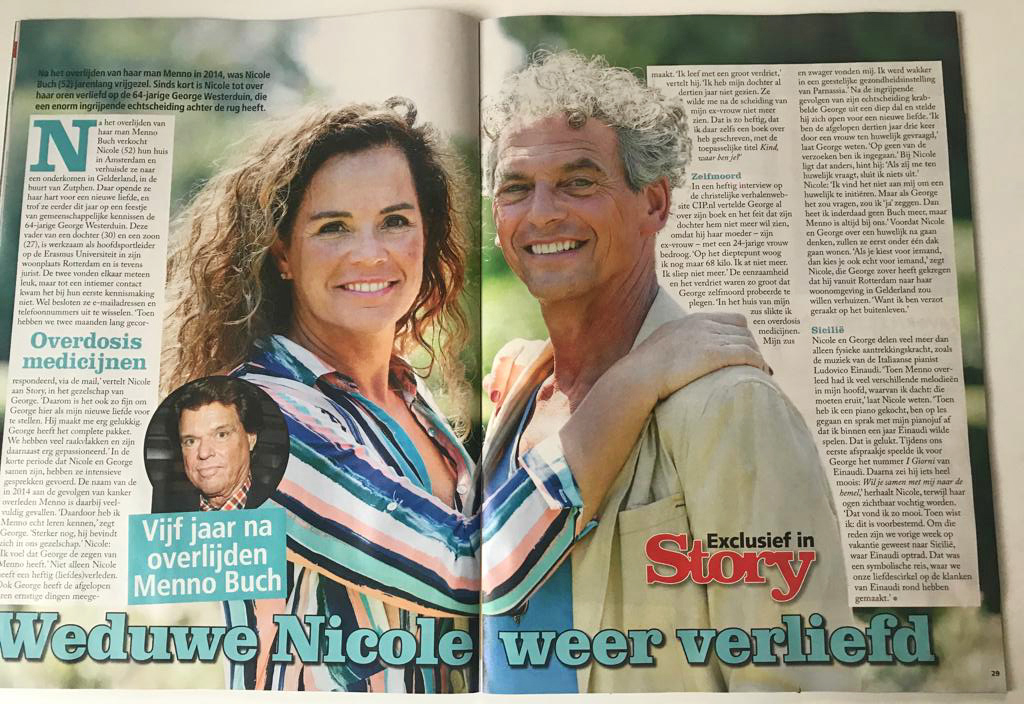 Story, augustus 2019: Weduwe Nicole weer verliefd